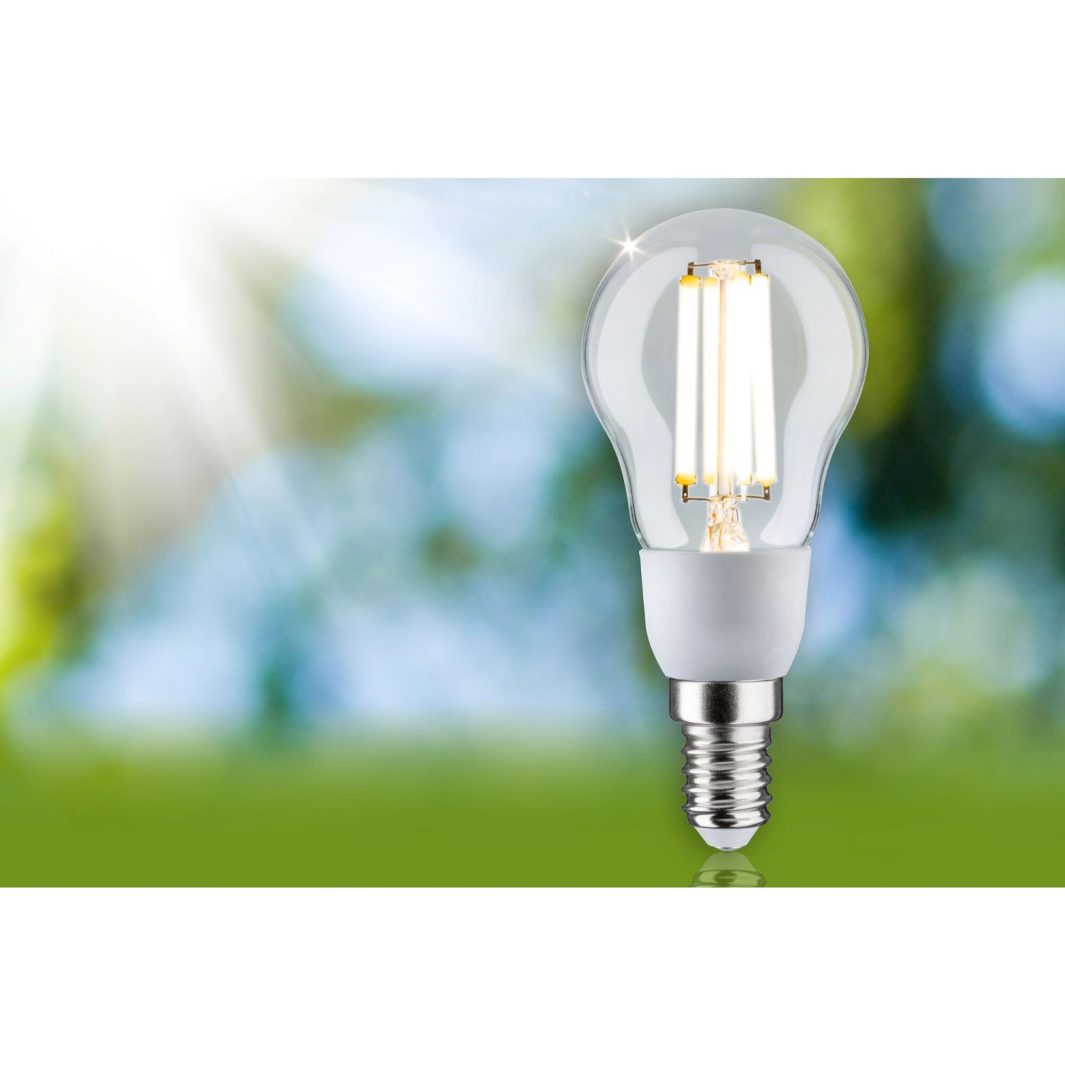 Paulmann Eco Line Led Leuchtmittel E Tropfen Filament Lm Klar