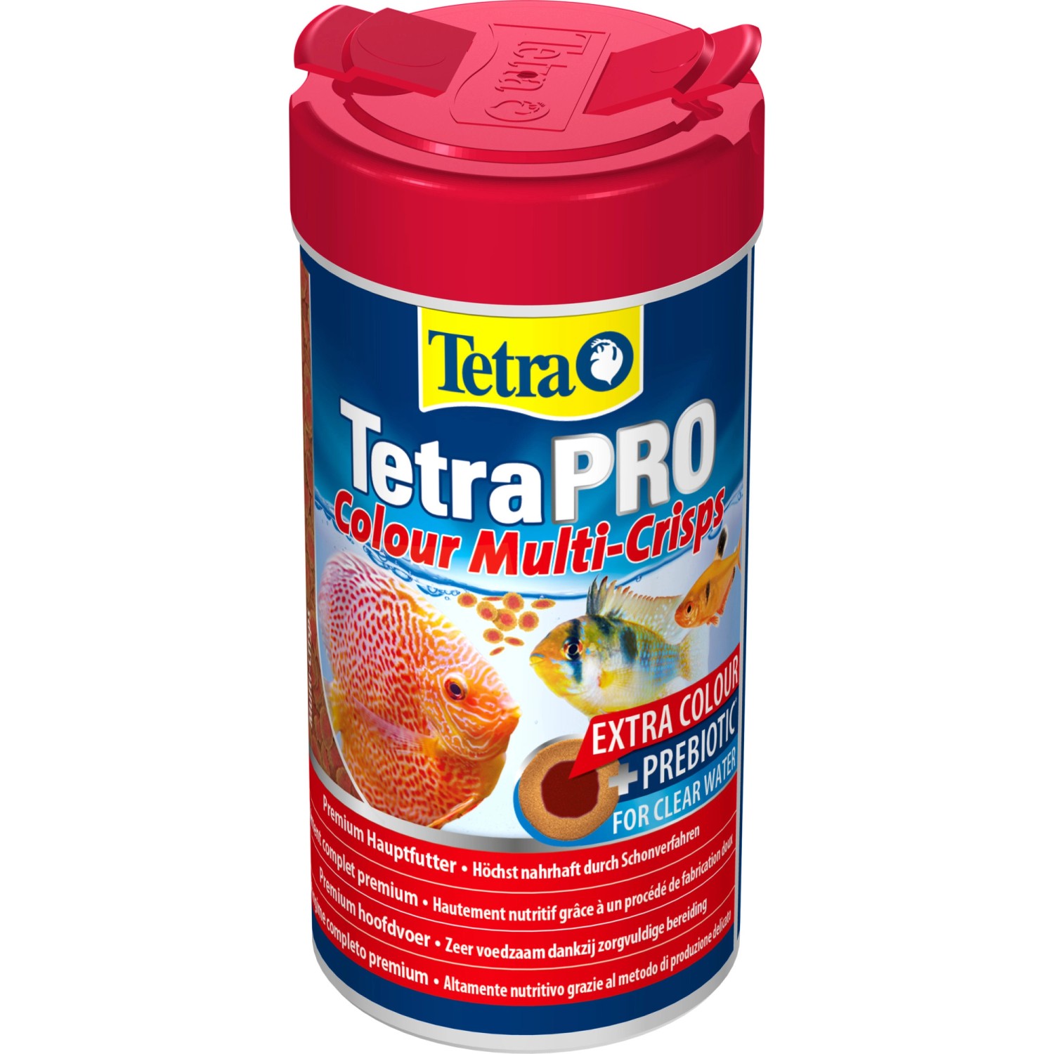 Tetra Aquarium Fischfutter Granulat TetraPro Colour Multi Crisps 250 Ml