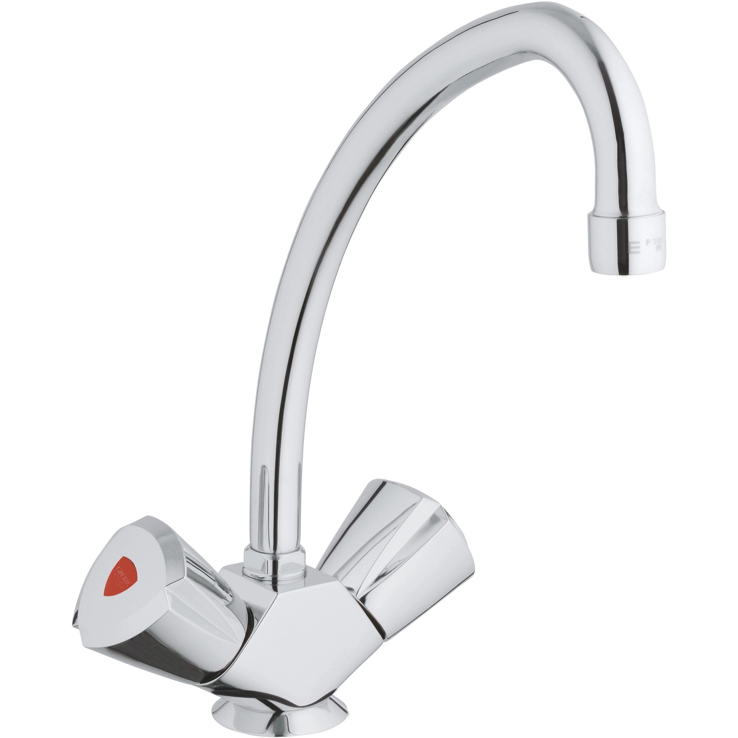 Grohe Quickfix Sp Ltisch Einlochbatterie Costa Trend Chrom Kaufen Bei Obi