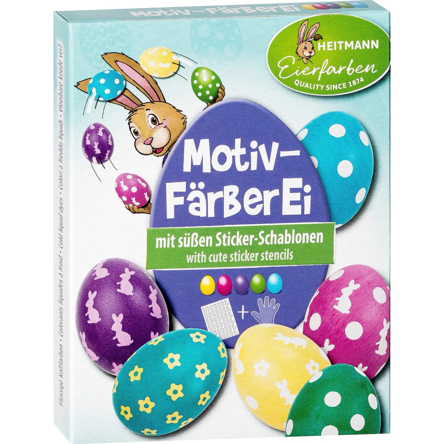 Brauns Heitmann Eierfarben Motiv Färberei 25 ml 5 Farben kaufen bei OBI