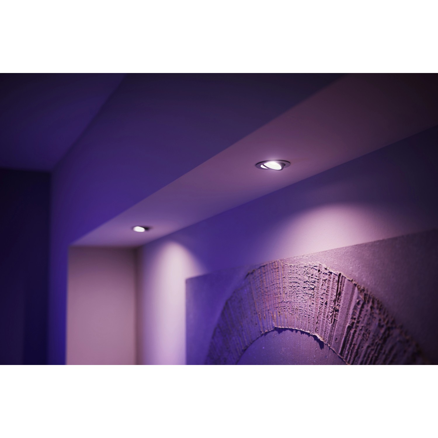 Philips Hue LED Einbauspot Centura White Color Ambiance Rund