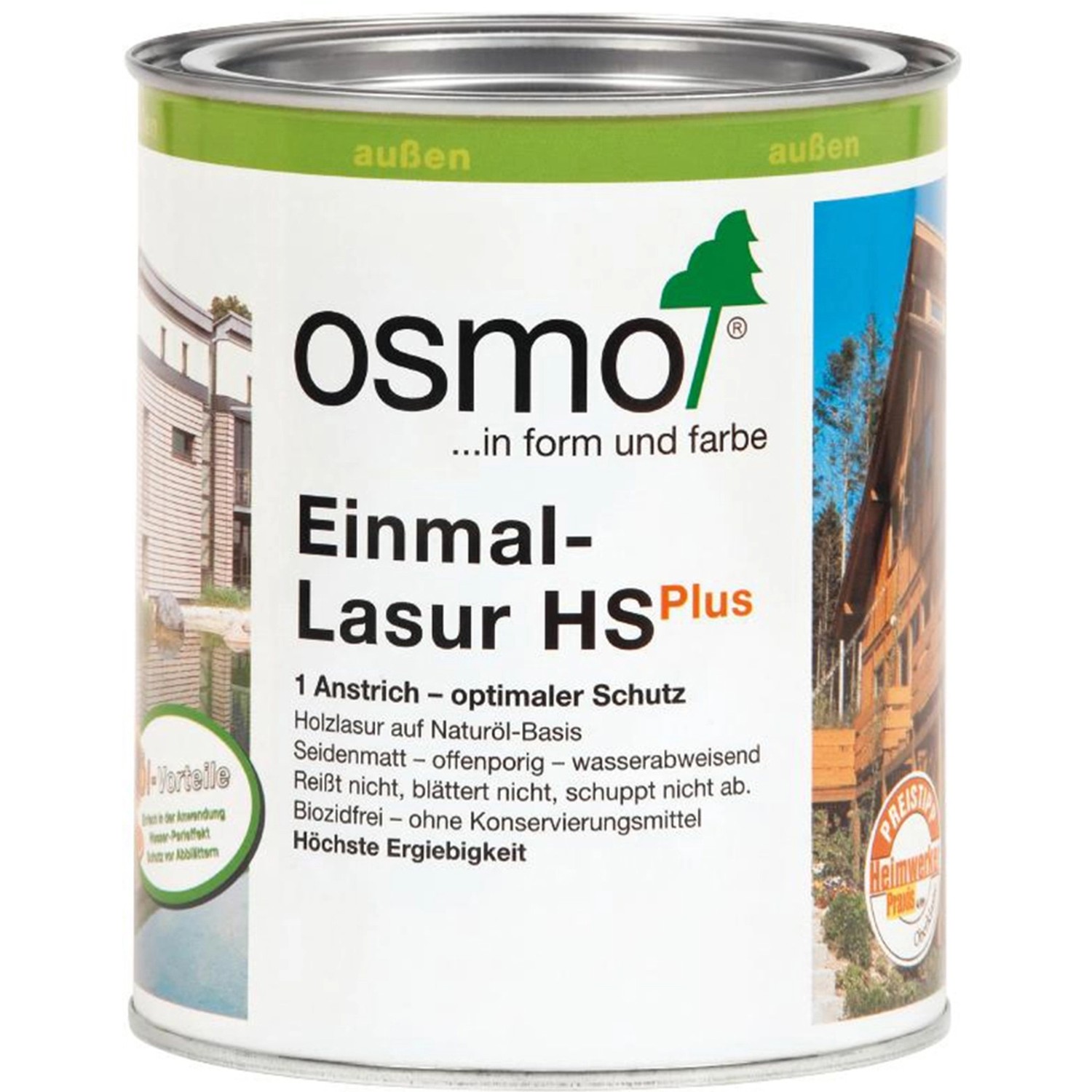 Osmo Einmal Lasur HSPLUS Ebenholz 750 Ml Kaufen Bei OBI