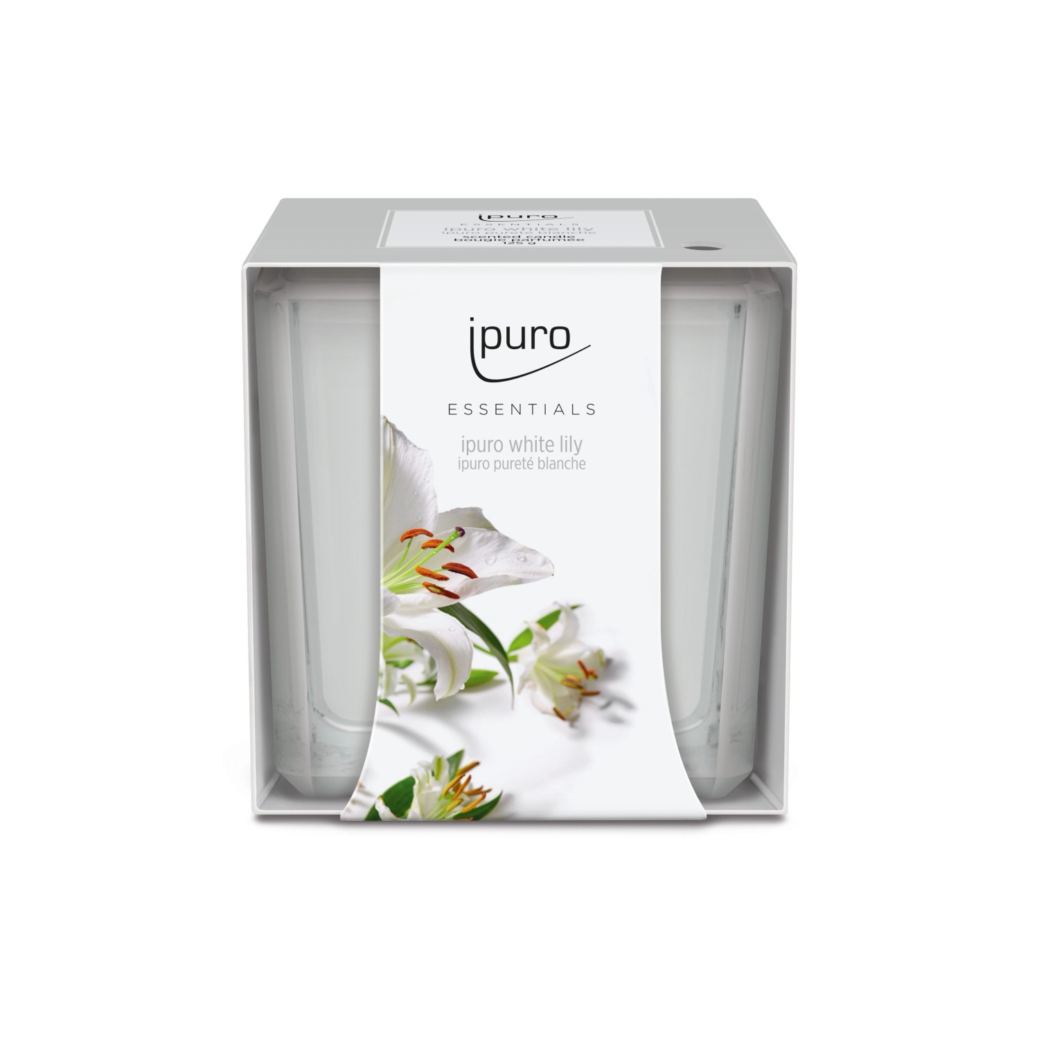 Ipuro ESSENTIALS Duftkerze White Lily 125g Kaufen Bei OBI