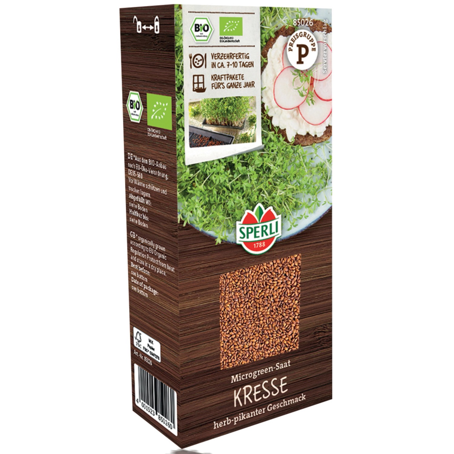 Sperli Bio Microgreen Saat Kresse Kaufen Bei OBI