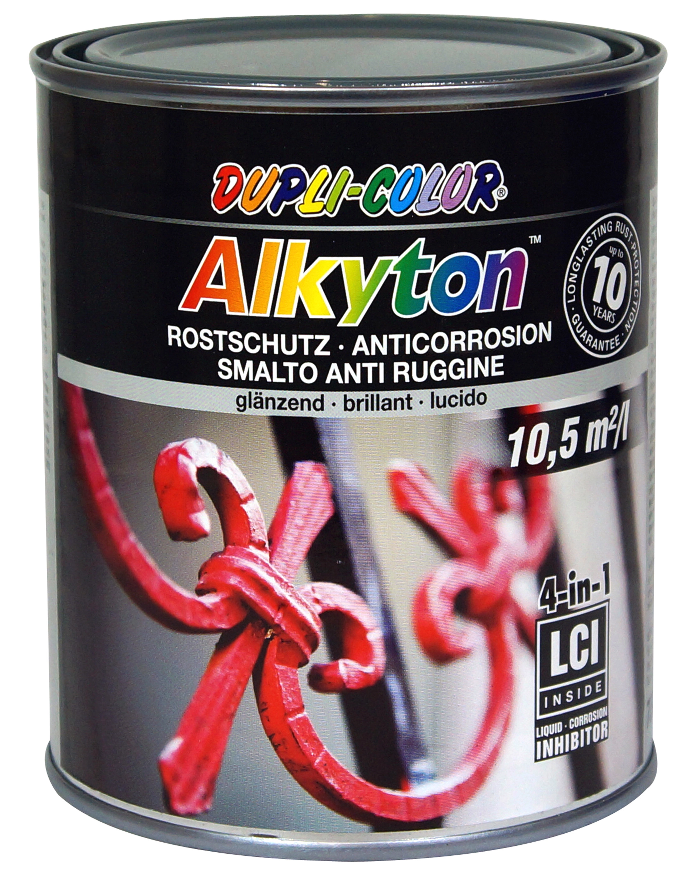 Dupli Color Alkyton Rostschutzlack Eisengrau Ral Gl Nzend Ml