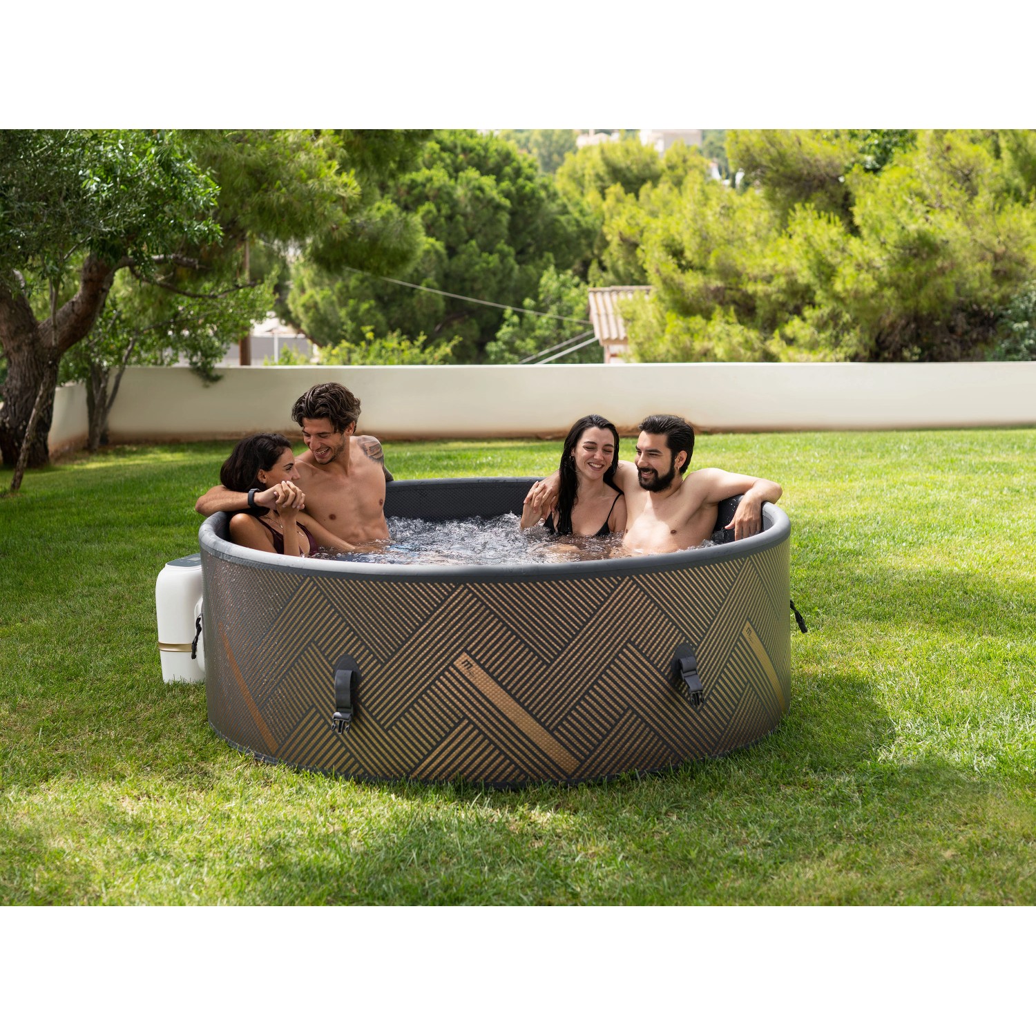 Mspa Frame Whirlpool Mit Hydromassage Mono Max Airjet Kaufen Bei Obi