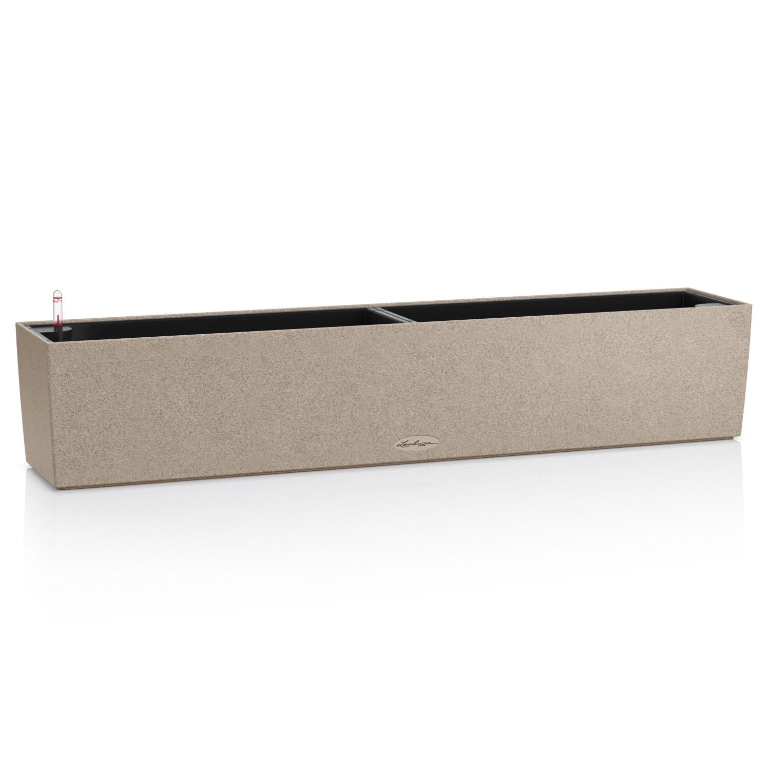 Lechuza Pflanzgef Balconera Stone Cm X Cm Sandbeige Kaufen Bei Obi