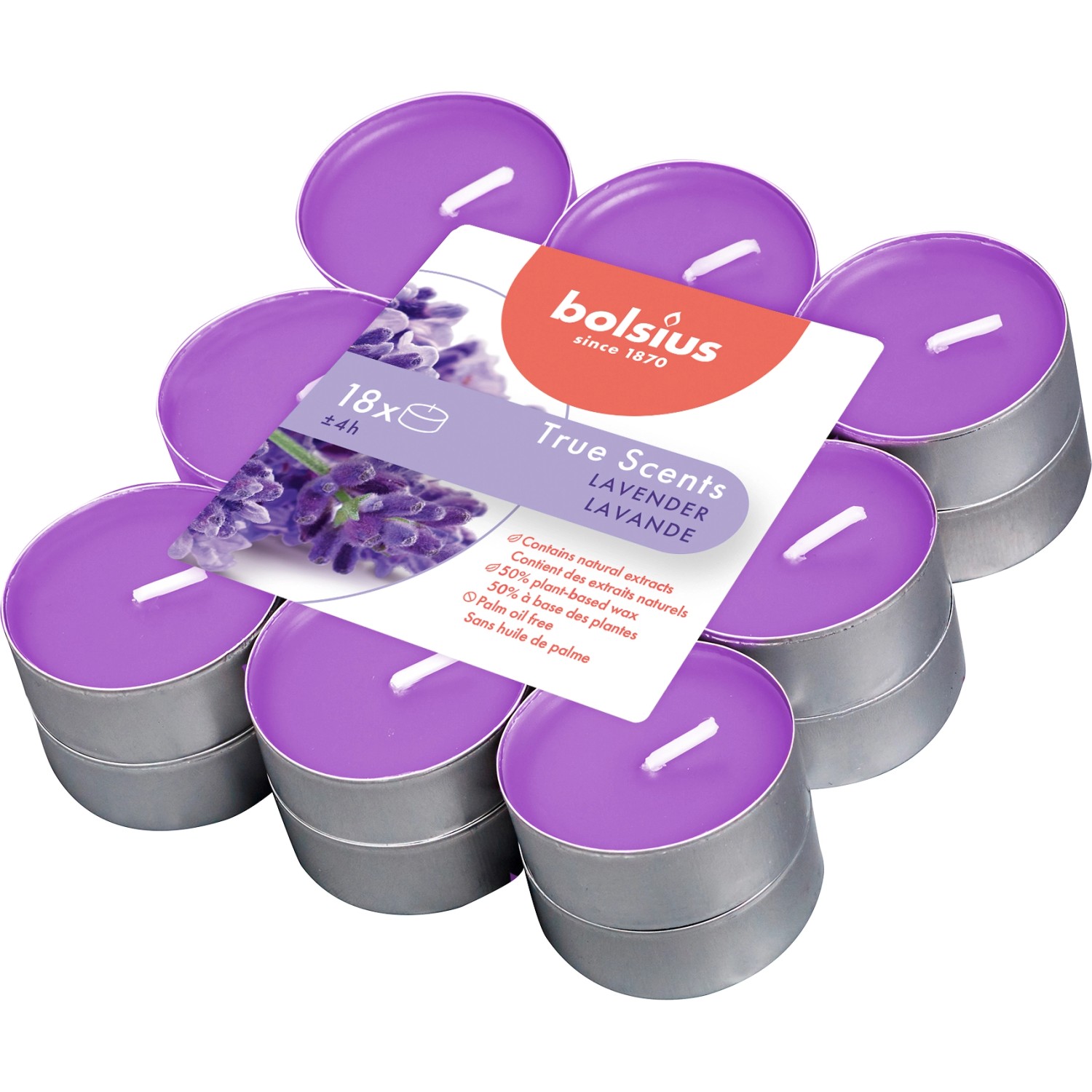 Bolsius Duftteelichter True Scents 18er Pack Lavendel Kaufen Bei OBI