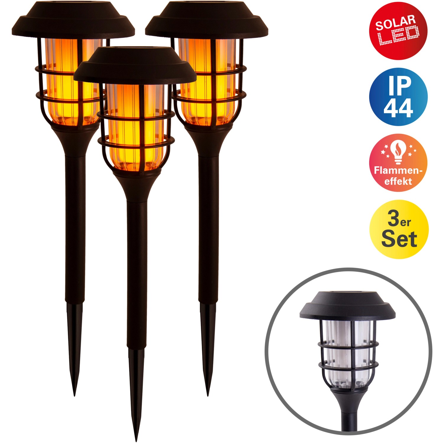 N Ve Led Outdoor Erdspie Er Set Cm Kaufen Bei Obi