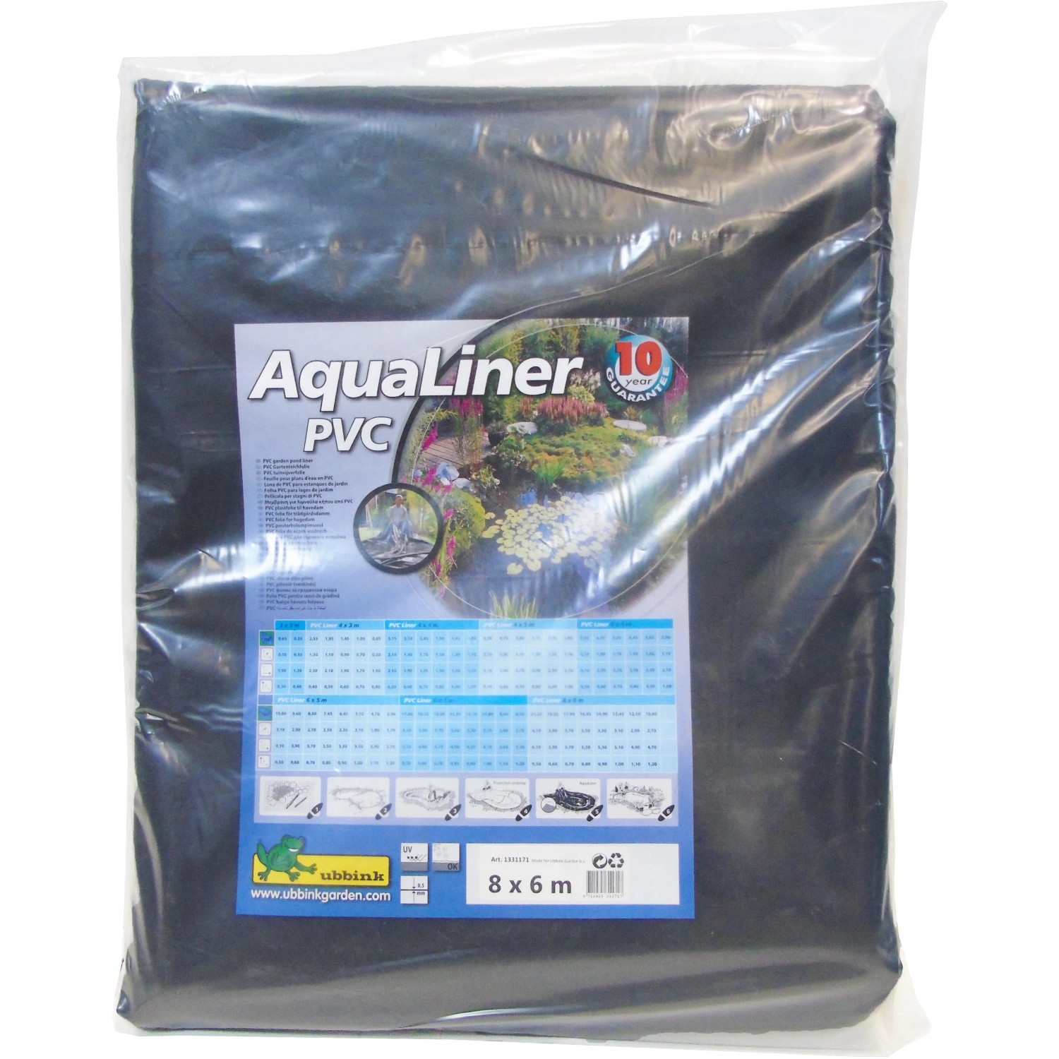 Ubbink Teichfolie Aqualiner Pvc Mm Fertigzuschnitt X M Kaufen Bei Obi