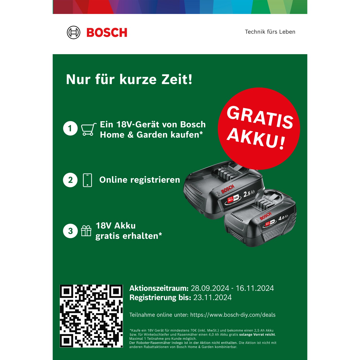 Bosch Akku Gehölzschneider EasyChain 18 V 15 7 inkl 2 5 Ah Akku