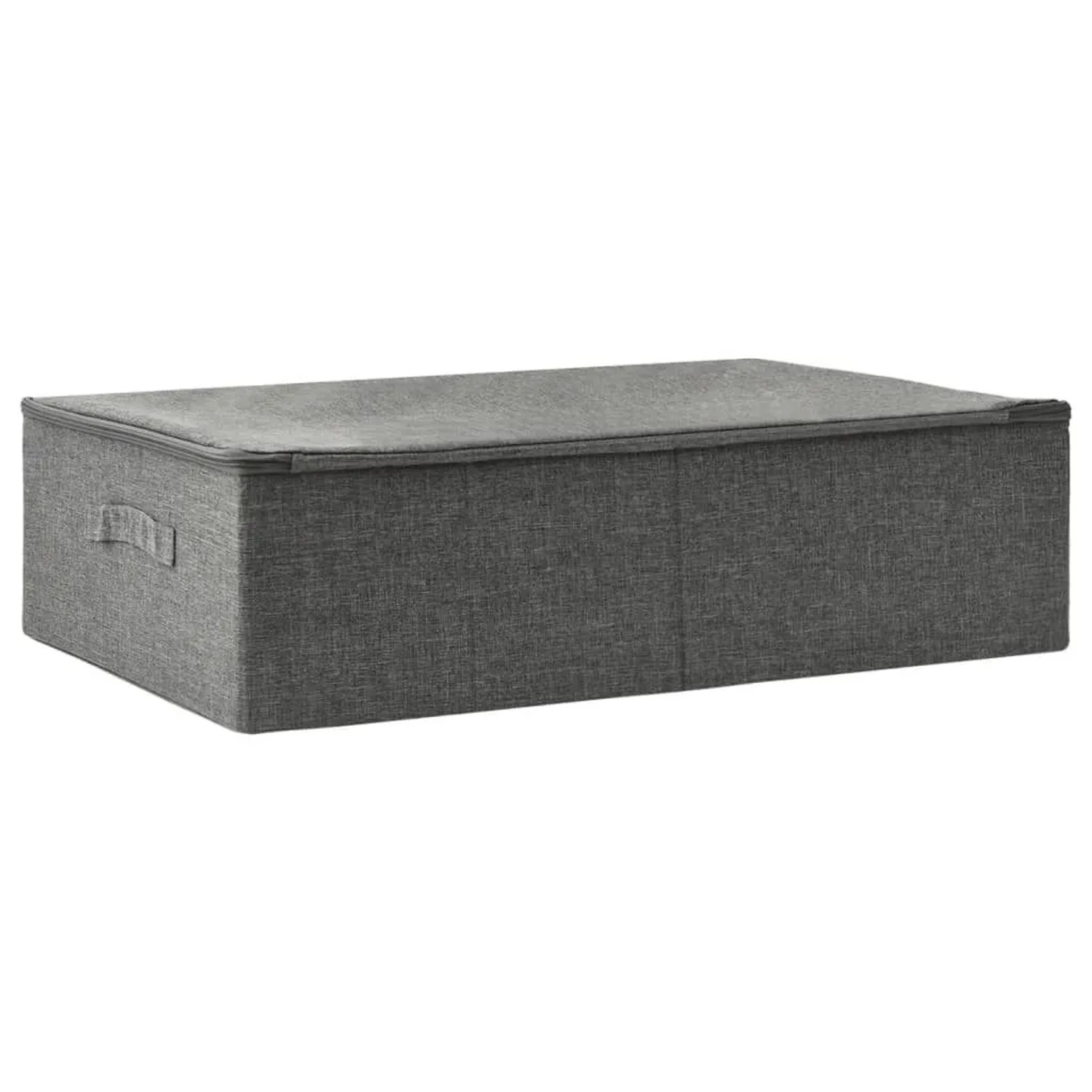 vidaXL Aufbewahrungsbox Stoff 70x40x18 cm Anthrazit 332903