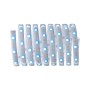Flexibler Paulmann MaxLED 250 RGBW LED-Streifen, 2,5 m, mit blauen LEDs und silbernem Kunststoffgehäuse.