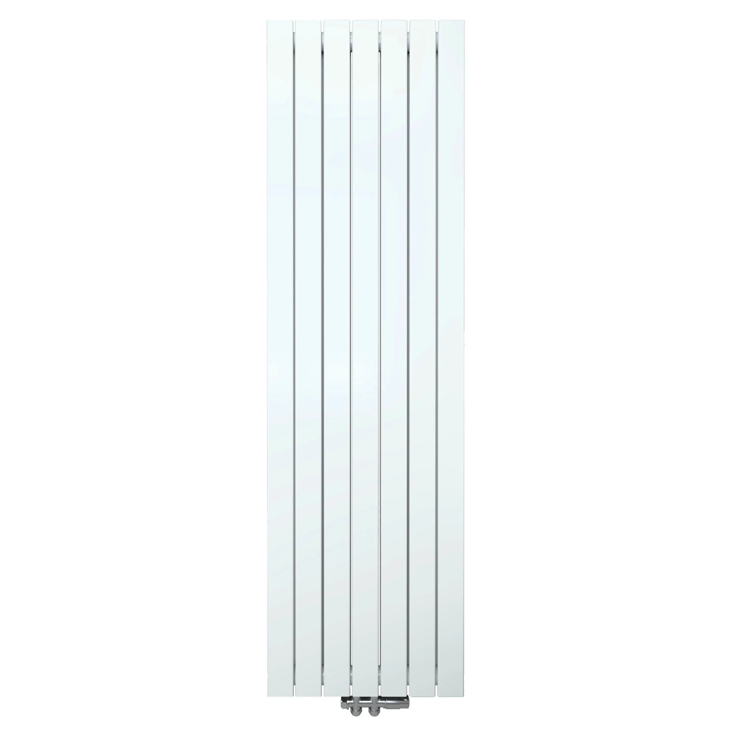 AICA Heizkörper Flachheizkörper Paneelheizkörper Vertikal 180x52cm Mittelanschluss Weiß Doppellagig 1922W