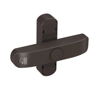 Braune Basi Fenster Zusatzsicherung für Doppelflügel Fenster und Fenstertüren.