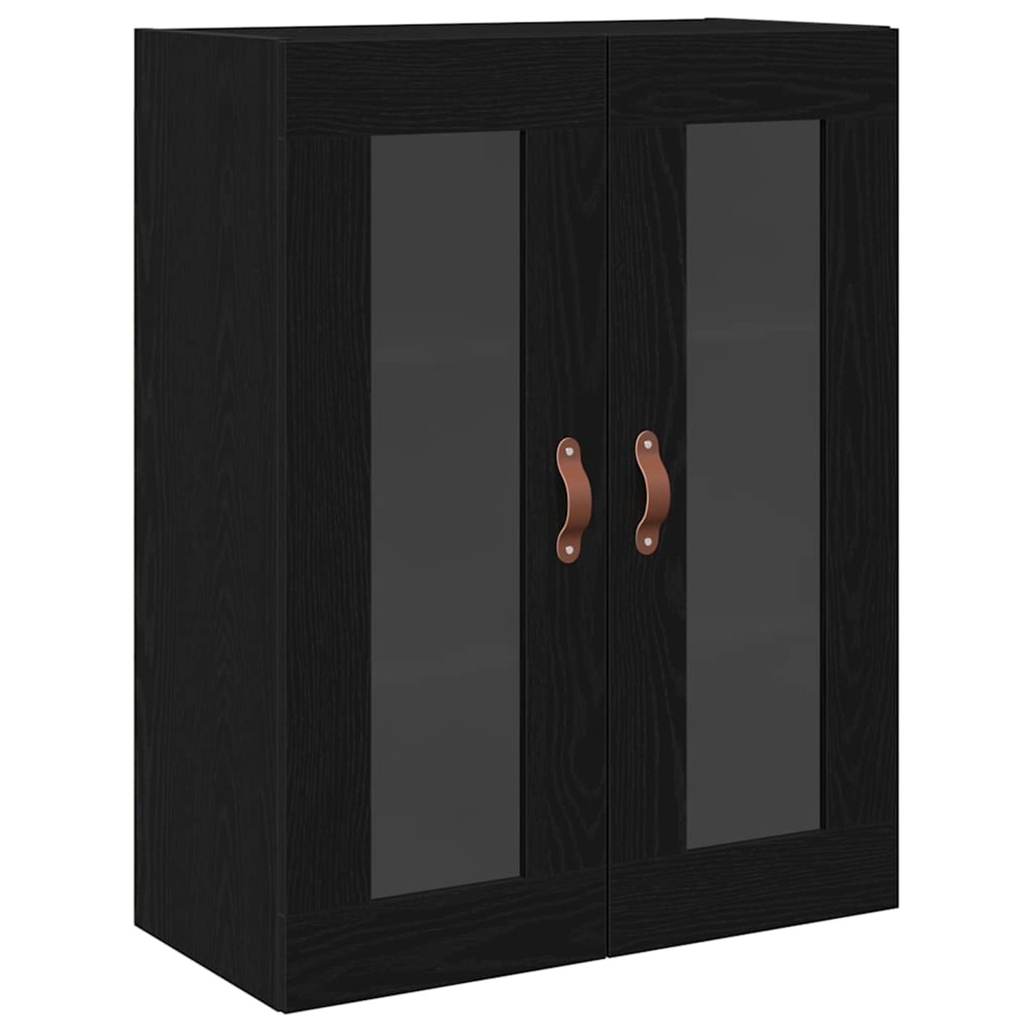 vidaXL Wandmontierter Schrank Schwarze Eiche 69,5 x 34 x 90 cm 862161 günstig online kaufen