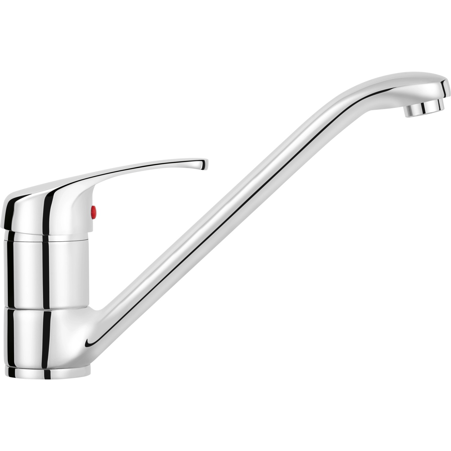 baliv Küchenarmatur KI-5090 Chrom, Einhebelmischer für Spültisch, schwenkbar.