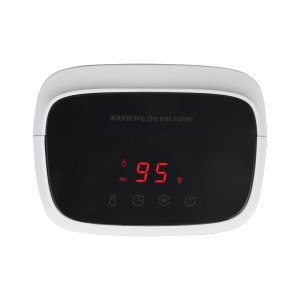 Detailansicht des digitalen Displays vom Midea PTC-Heizlüfter NT20-20AR 2.000 Watt.