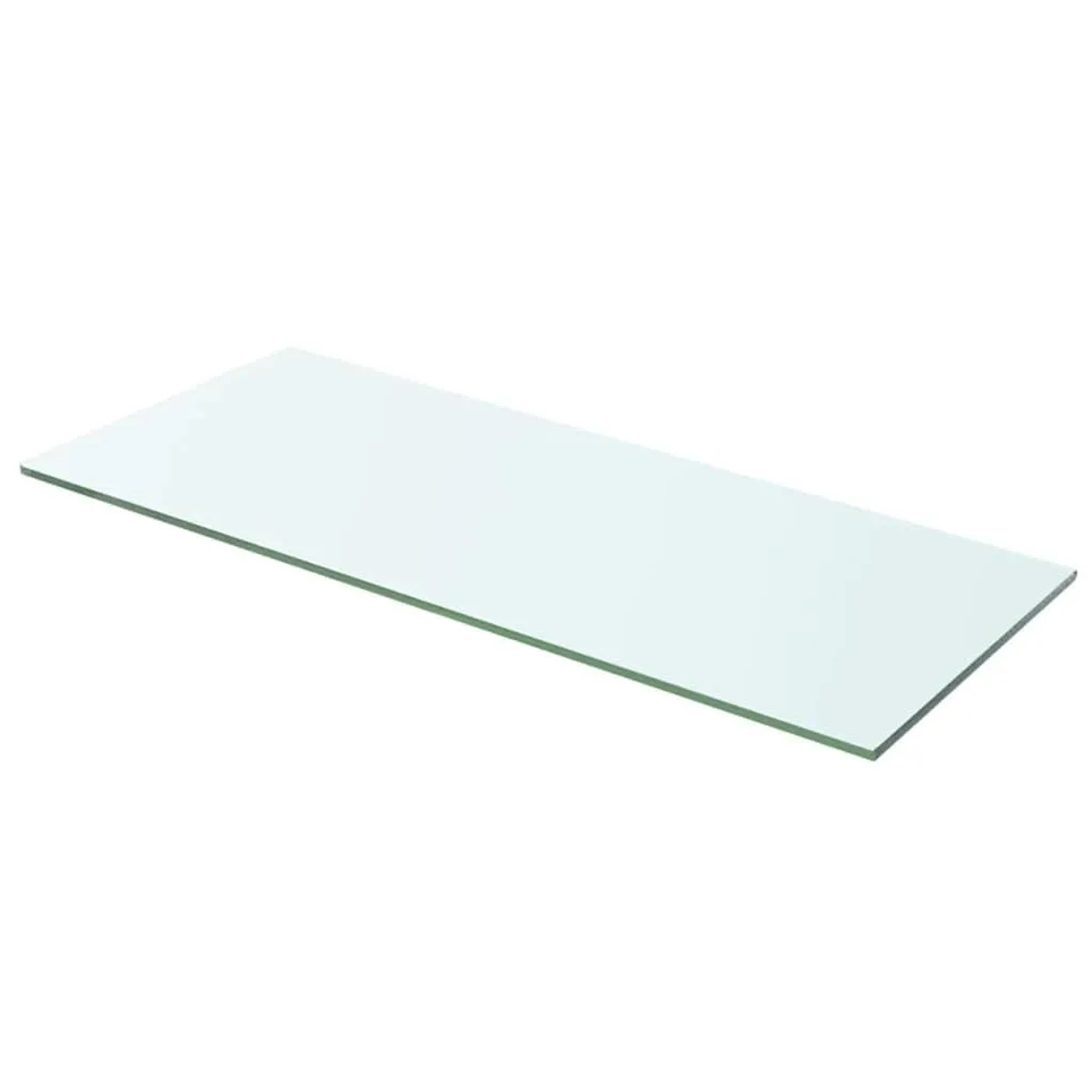 vidaXL Regalboden Glas Transparent 60x20 cm 243824