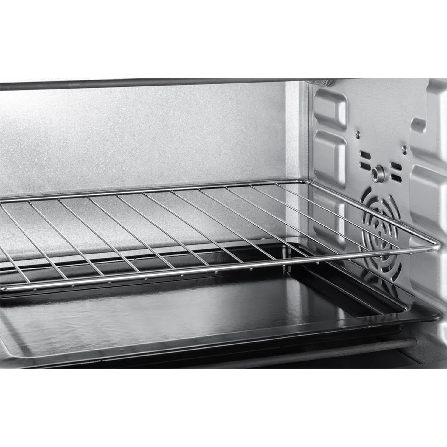 ECG Mini-Backofen ET 20482 Stainless 48, Edelstahl