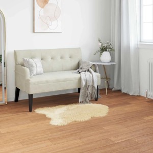 vidaXL Kunstschaffell Teppich Tafalla Creme 80 x 120 cm Polyester 42021520