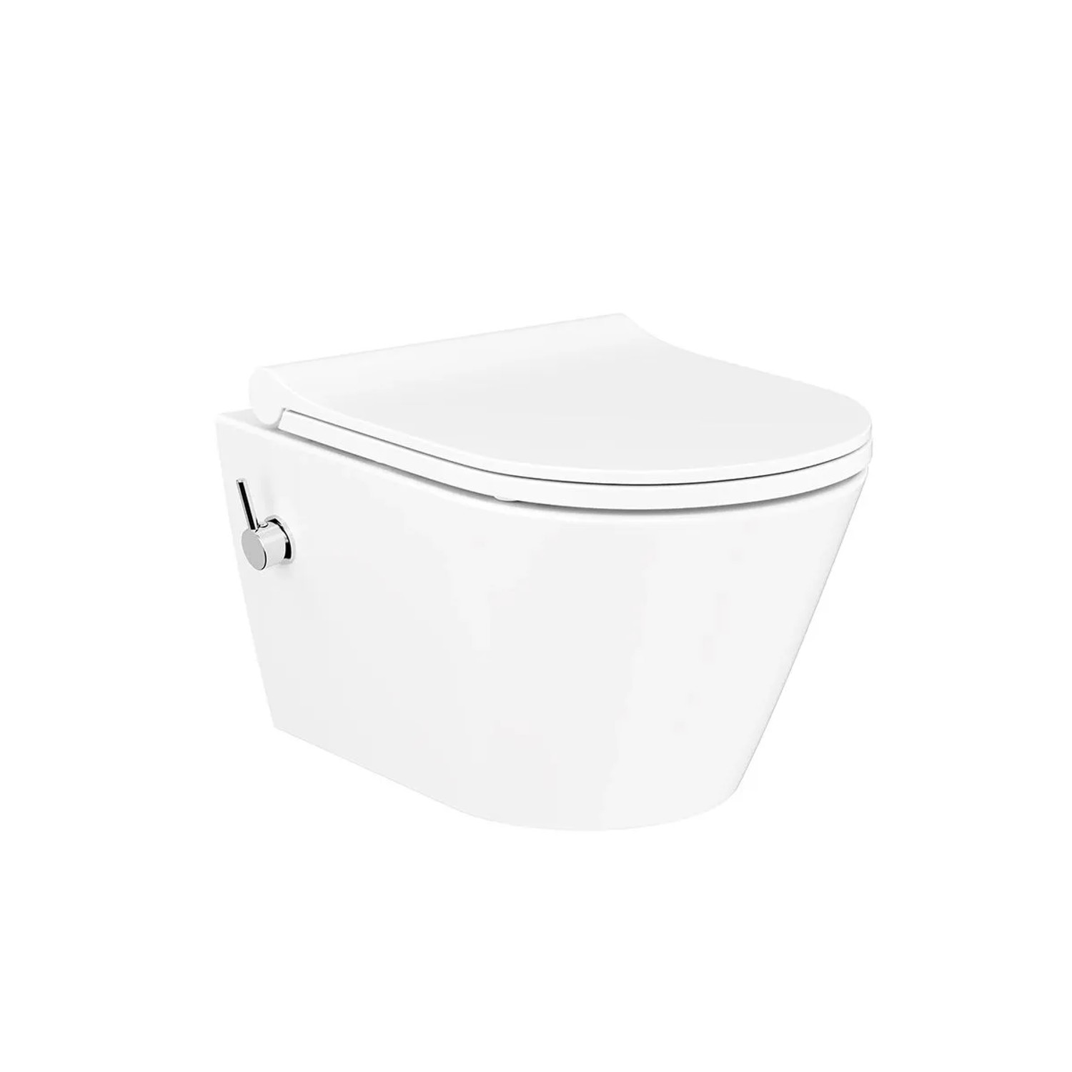 Kreabad Taharet Dusch WC Mit Integrierter Kalt Armatur Soft Close WC Sitz Deckel Set