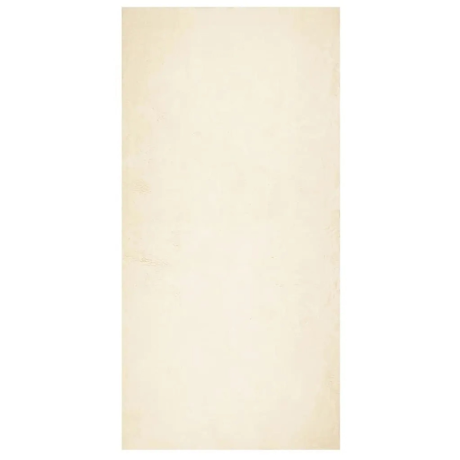 vidaXL Teppich HUARTE Kurzflor Weich und Waschbar Creme 100x200 cm 375036 günstig online kaufen