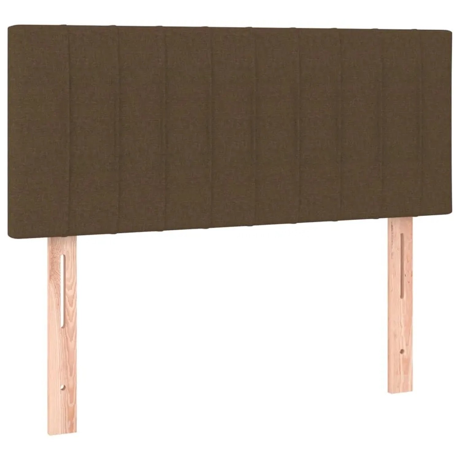 vidaXL Kopfteil Dunkelbraun 90x5x78/88 cm Stoff 346217