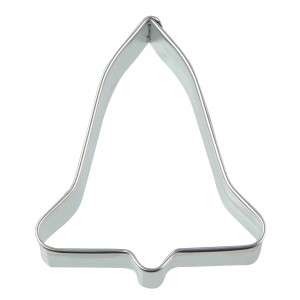 Zenker Ausstecher Glocke 6,1 cm x 7,2 cm Silber