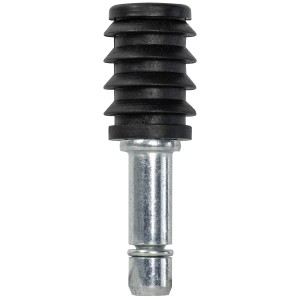 Wagner Rundrohrhülse & Stift (2er-Set) für Rollen und Räder, 58 mm lang.