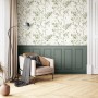 Newroom Vliestapete Inaya Green Blätter Floral FSC®_4