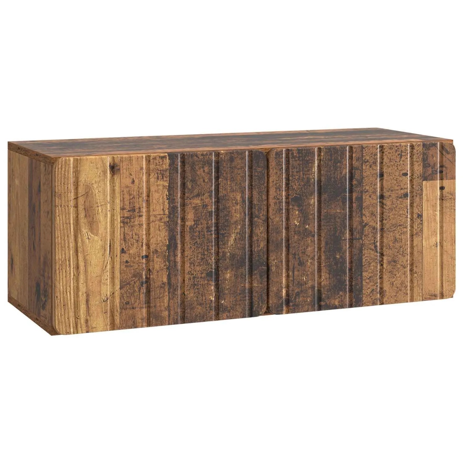 vidaXL Wandmontierter TV-Schrank Altholz 78,5 x 31 x 30 cm 898383