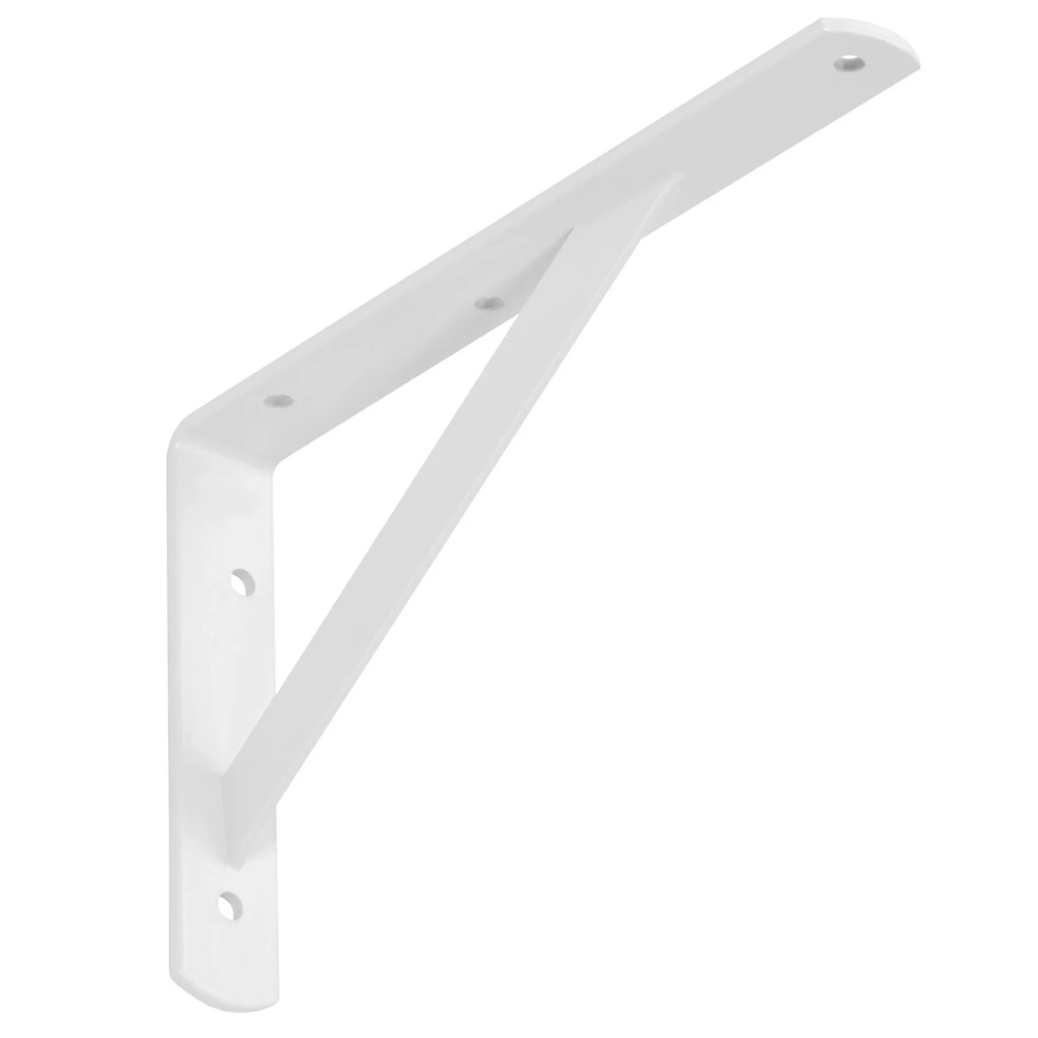 SOTECH Regalkonsole 250 x 150 x 30 mm 100 Kg Tragkraft Weiß Pulverbeschichtet