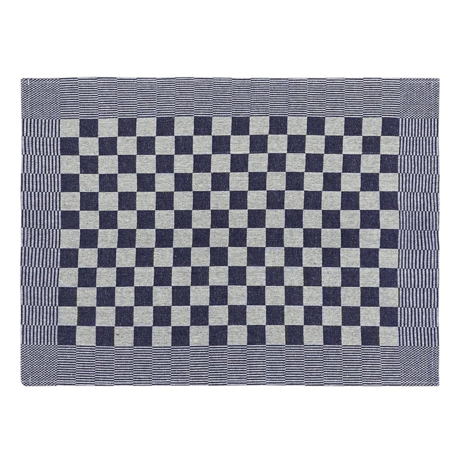 vidaXL Geschirrtücher 10 Stk Blau und Weiß 50x70 cm Baumwolle 136279