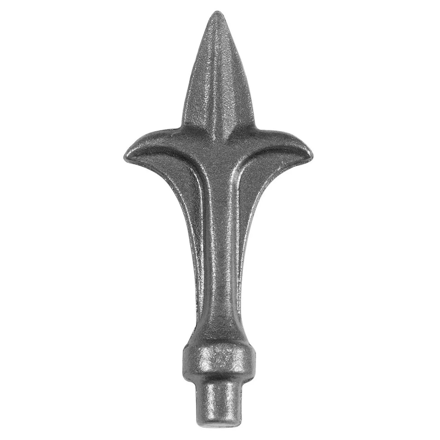 FeNau Zaunspitze Höhe 155 mm Material Ø 25 mm Stahl S235JR Roh