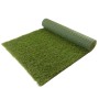 Primaflor Kunstrasen Cyprus, 4,00m x 3,50m, gerollt und ausgerollt, sattes Grün.