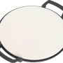 Enders Pizzastein Switch Grid aus Keramik mit Griffen für knusprige Pizza vom Grill.