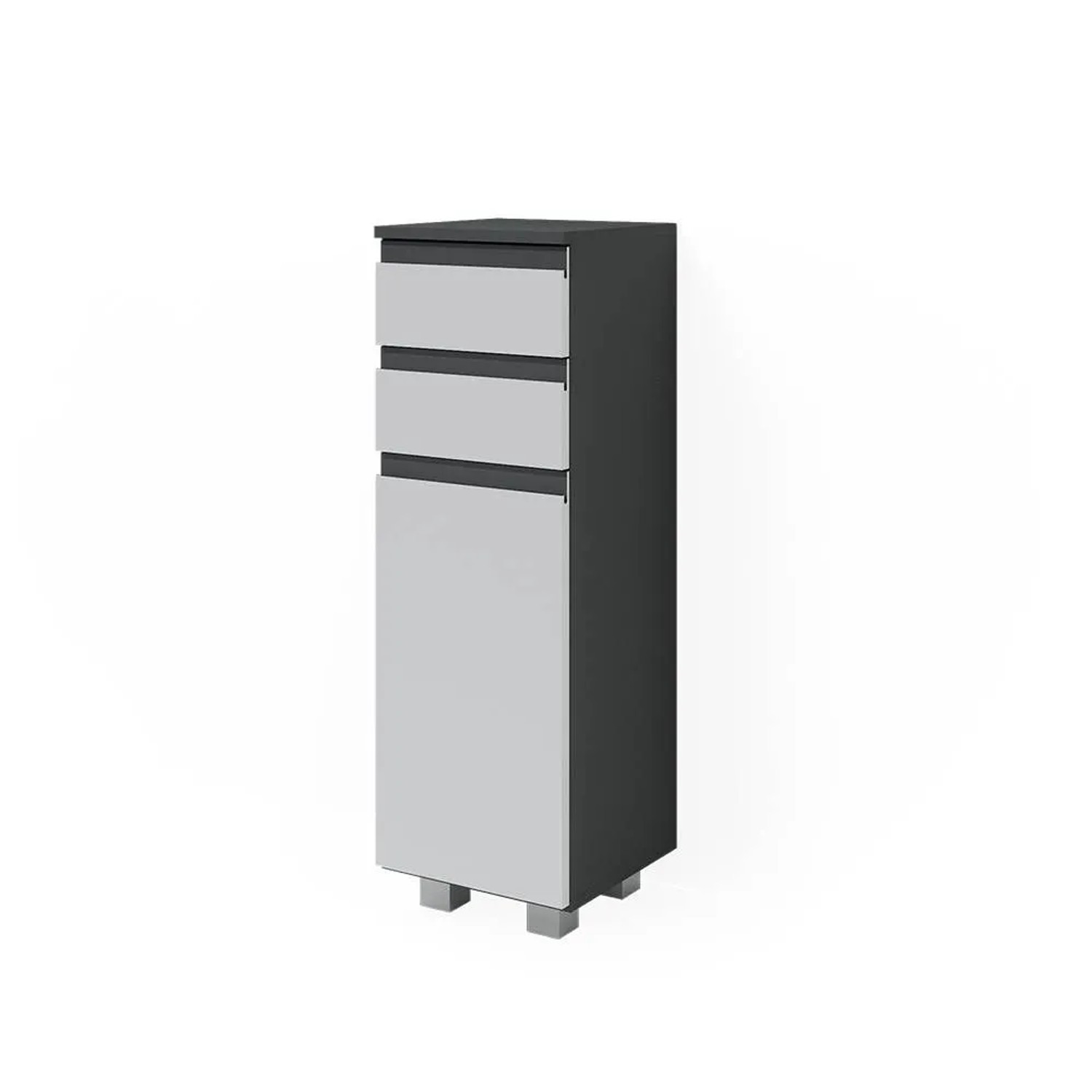 Vicco Midischrank J-Shape Anthrazit 30 x 95