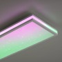 Digitales LED-Panel Mario, 100x25 cm, mit Farbwechsel und Sternenhimmel-Effekt. Moderne Deckenleuchte.