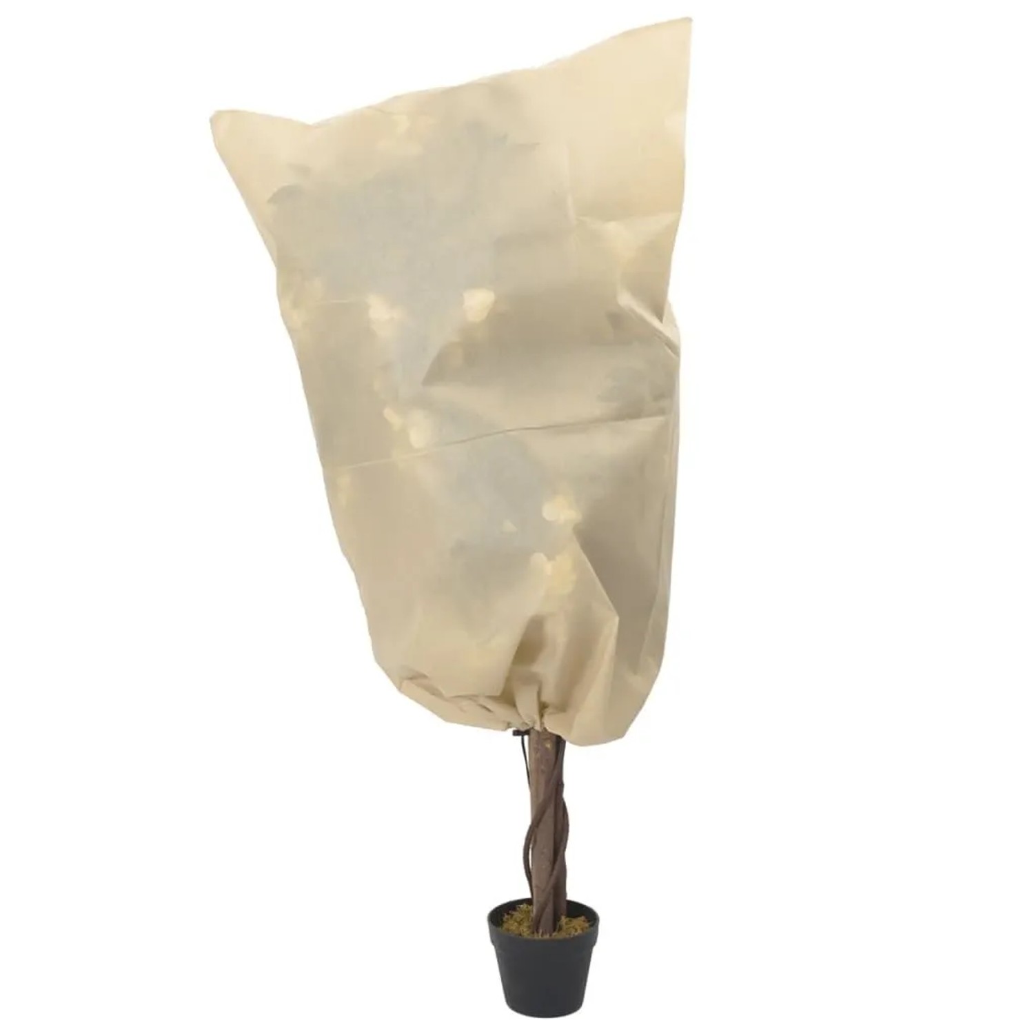 vidaXL Wintervlies mit Kordelzug 12 Stk 70 g/m² 0,8x0,8 m 3203555