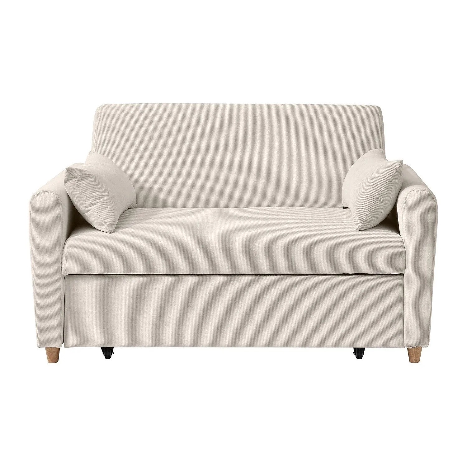 Vente-unique Schlafsofa Ayla Beige 140 cm