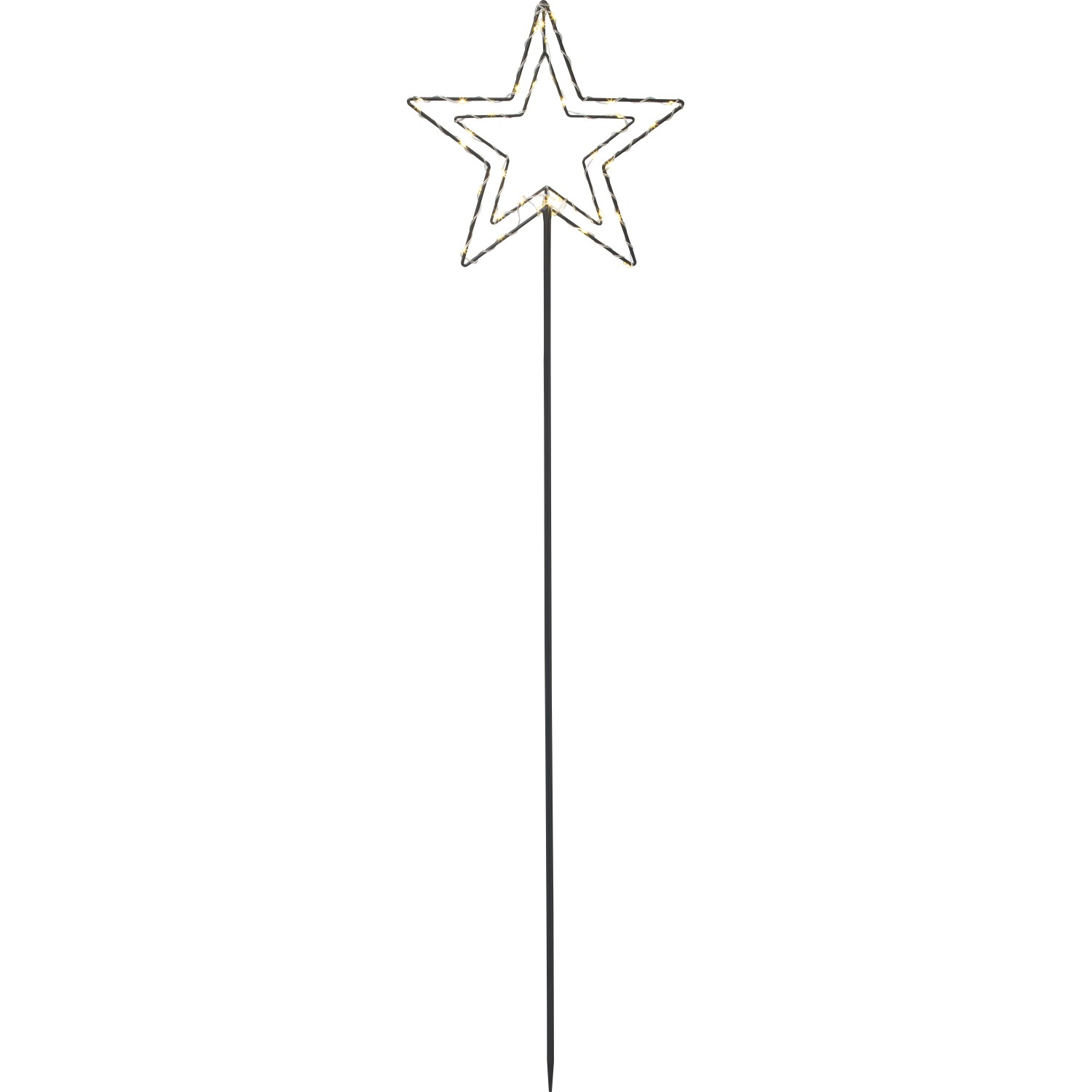 LED-Gartenstecker Stern 118,5 cm x 31 cm x 0,8 cm günstig online kaufen