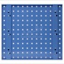 Lichtblaue PROREGAL Lochplatte, 49,3x45,6cm, für Lochwandsysteme in Werkstatt & Garage.