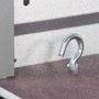 Detailaufnahme: Verzurrhaken am Stema Anhänger Variolux 550.