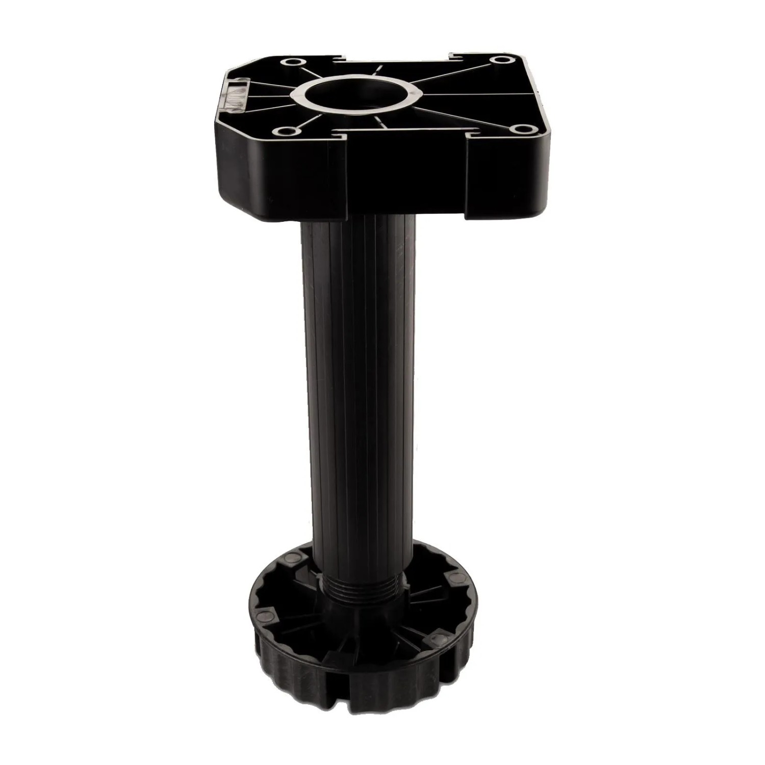 SOTECH 20er Set Möbelfüße Schwarz mit Sockelhöhe 200 mm