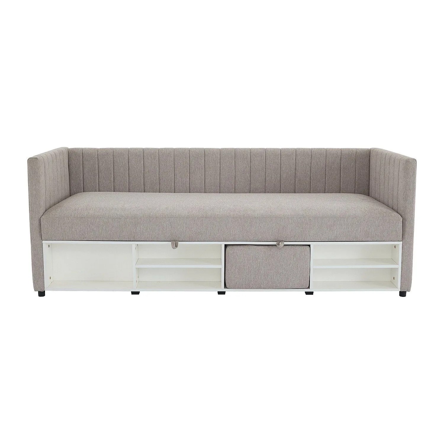 Vente-unique Sofabett Laozia Taupe 213 cm