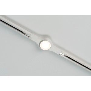 Paulmann URail Linienverbinder, 5,8W, Weiß, dimmbar, für Schienensysteme.