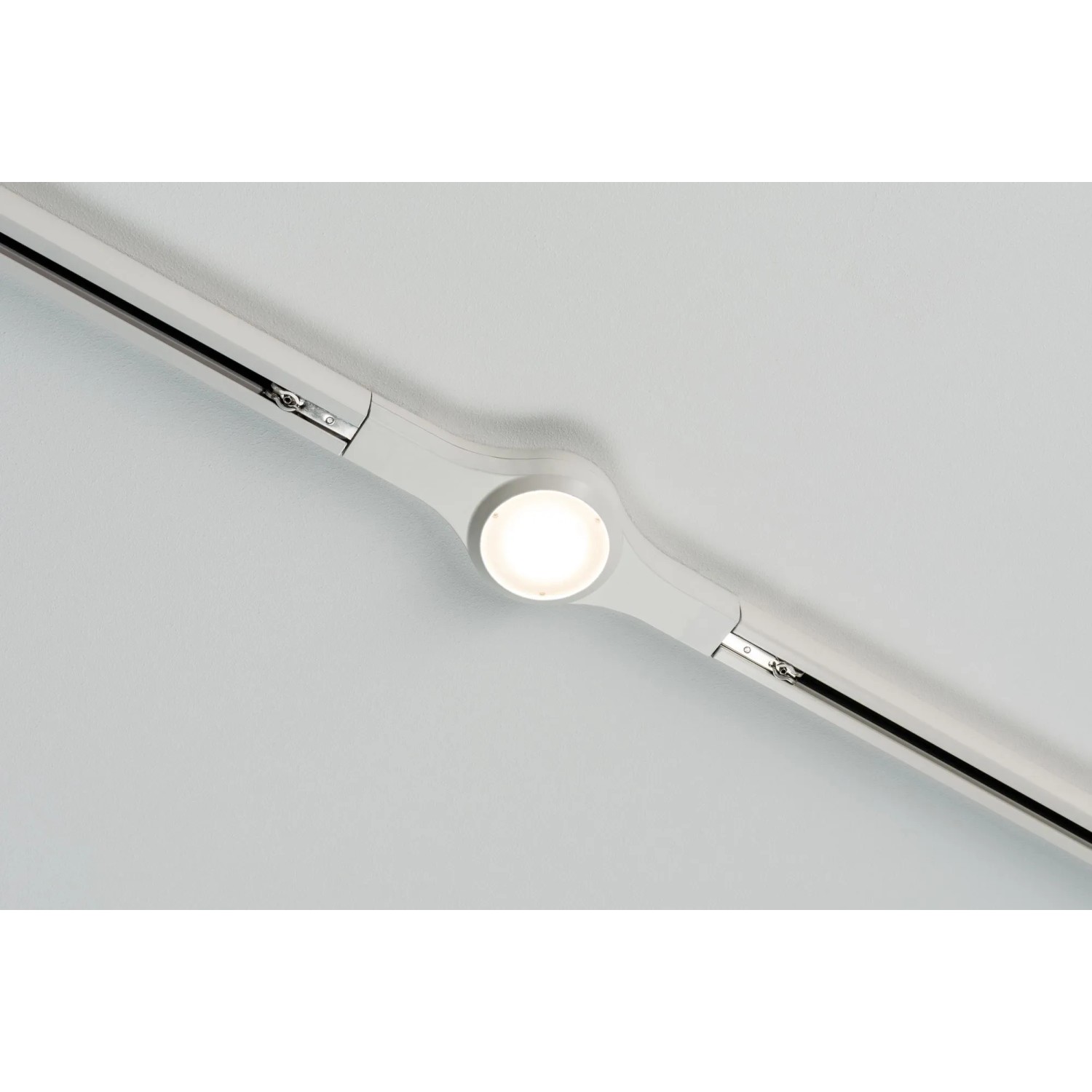 Paulmann URail Linienverbinder, 5,8W, Weiß, dimmbar, für Schienensysteme.