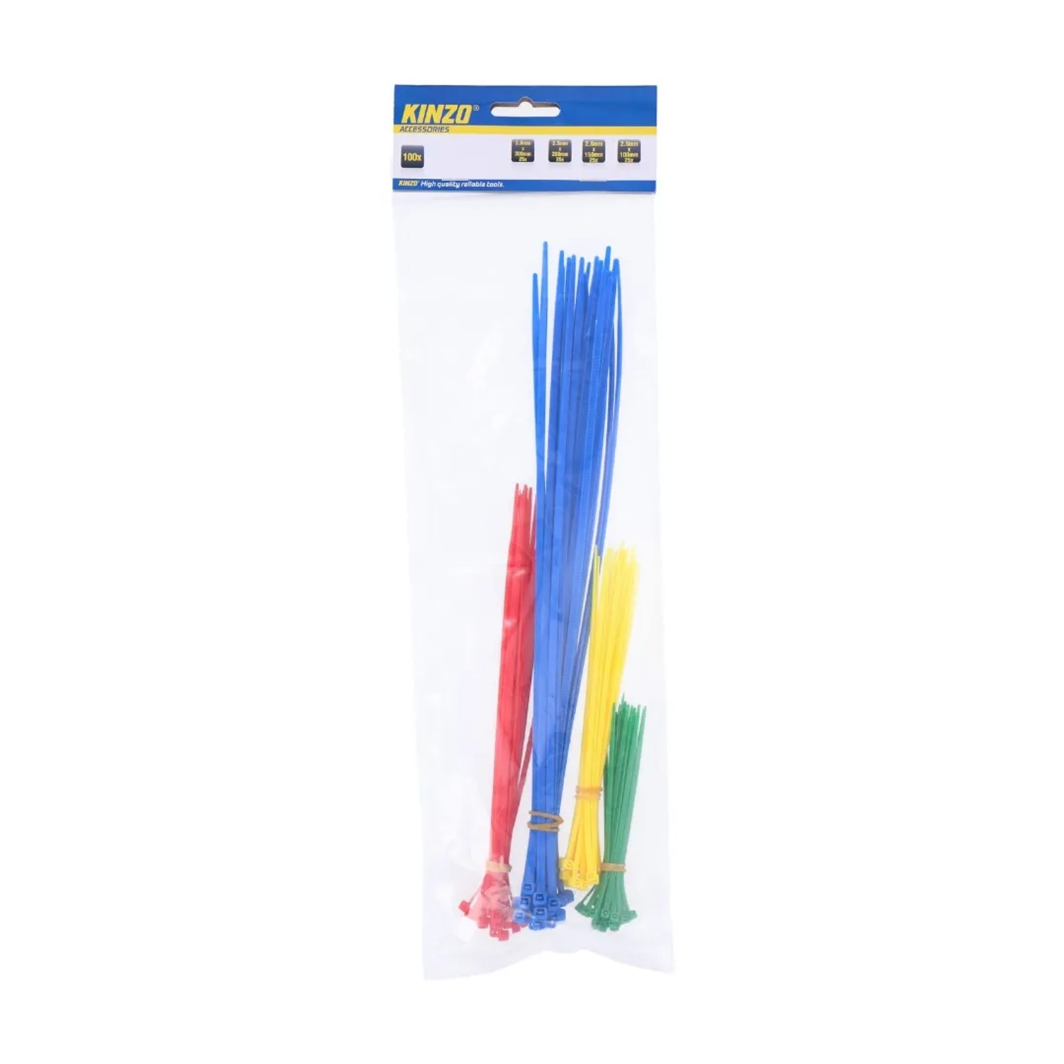 JUNG Kabelbinder 200mm 100er Set Mehrfarbig Nylon Kabelmanagement Kabelbefestigung Sicher Robust Flexibel Outdoor Camping Heimwerken Büro Auto