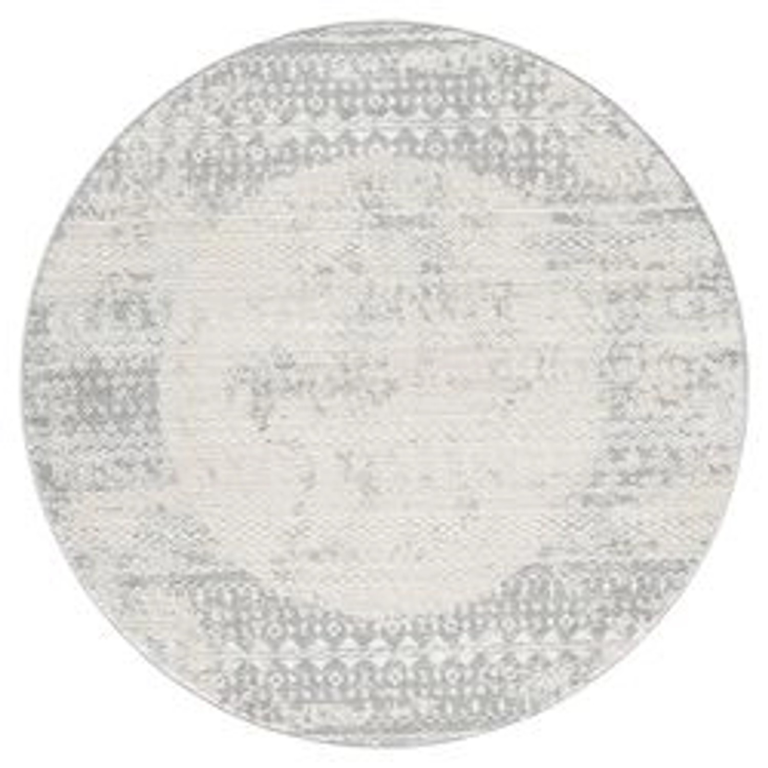 payé Teppich Royal 232 Rund 160x160 cm Grau günstig online kaufen
